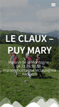 Mobile Screenshot of leclaux-puymary.com